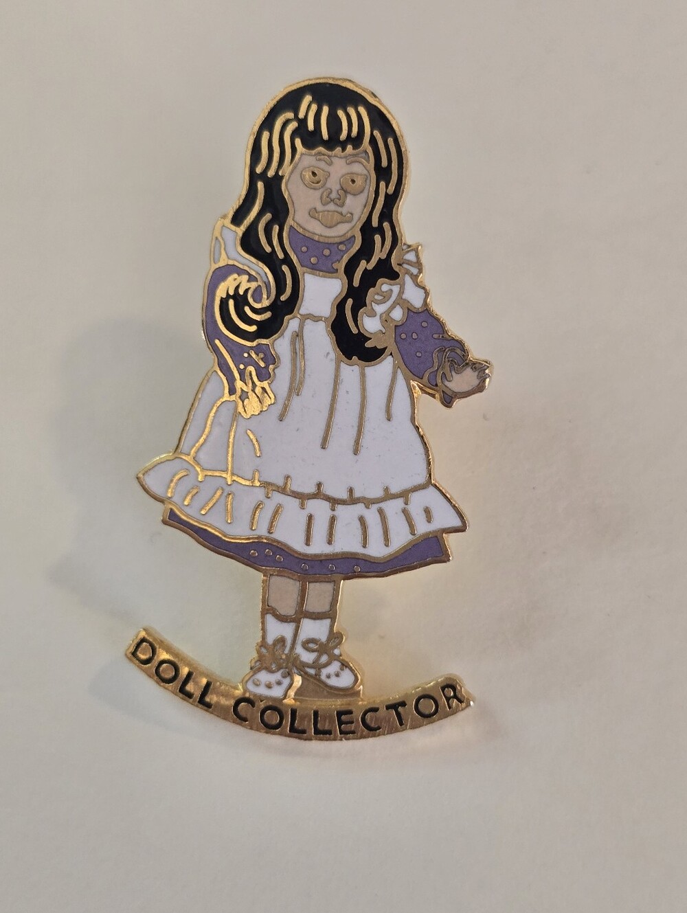 Doll Collector Pin